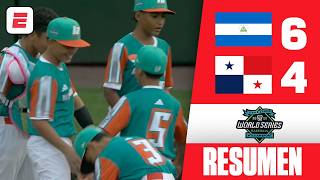 DRAMÁTICA VICTORIA de NICARAGUA 6-4 vs PANAMÁ y enfrentará a MÉXICO | Serie Mundial Pequeñas Ligas