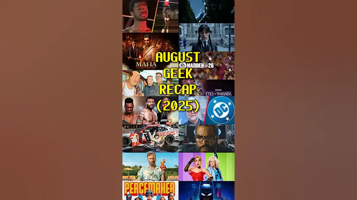 August Geek Recap (2025) #recap #movies #funny #viral #humor #viralvideo #funnyvideo #viralshorts