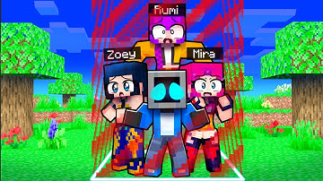 Locked on ONE BLOCK with KPOP DEMON HUNTERS in Minecraft!