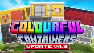 Colourful Containers GUI Resource Pack MCPE/Minecraft Bedrock Edition (26.X, 1.21+) screenshot 5