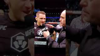 Dustin Poirier calls Conor McGregor a dirt bag UFC 264 octagon interview