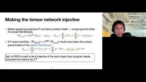 Quynh Nguyen (Harvard University) — Circuit-to-Hamiltonian from tensor networks and fault tolerance
