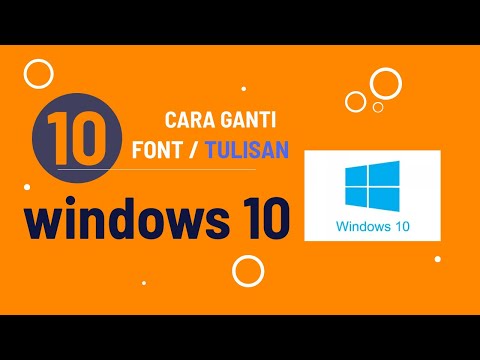 كيفية تغيير الخطوط أو الكتابة على أحدث أجهزة الكمبيوتر المحمولة التي تعمل بنظام Windows 10