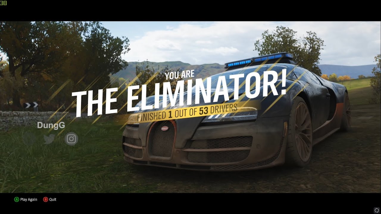 Download Forza Horizon 4 Top 1 the Eliminator with Bugatti Veyron