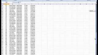 Excel Tips - Seleccionar rango de celdas