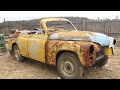 Воскрешение редчайшей модели ГАЗ М-20 Победа фаэтон