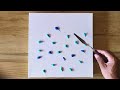 How To Draw Sailboats / Easy Abstract Painting Technique For Beginners