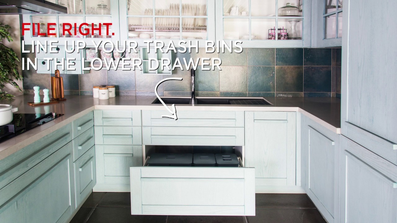 Organise Your Kitchen Interiors With These Simple Steps - YouTube