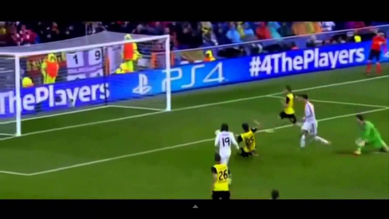 Real Madrid Vs Borussia Dortmund 2014 Total 3 2 All Goals