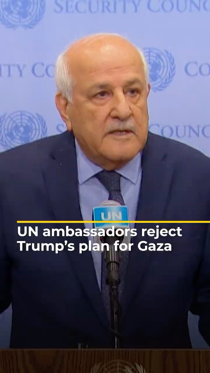 UN ambassadors reject Trump’s plan to take over Gaza | AJ#shorts