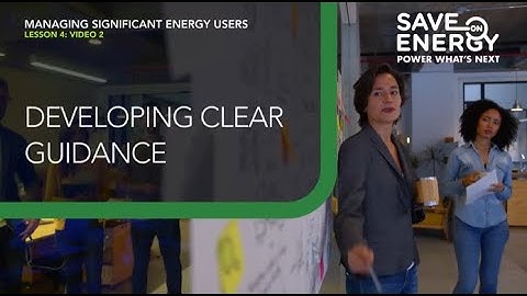 Managing SEUs Lesson Four: Developing Clear Guidance