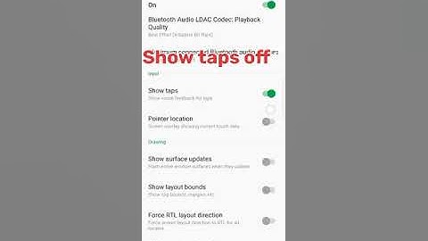 how to remove touch pointer | how to disable touches on  screen 2024 | अपने मोबाइल टच Pointer हटाए