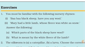 Solutions of Fibre to fabric chapter 3 , class 7 science, NCERT solution