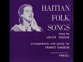 Lolita cuevas  haitian folk songs black history month 21