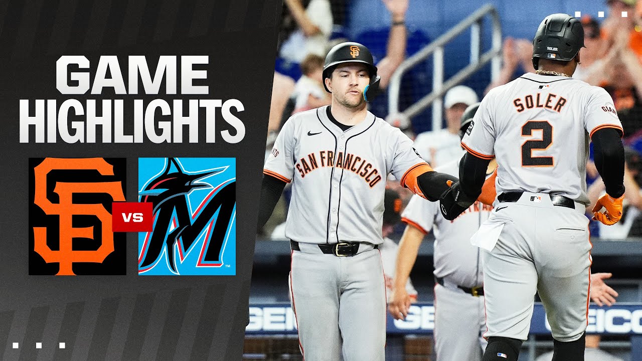 Giants Vs Marlins Game Highlights 4 17 24 MLB Highlights YouTube giants-vs-marlins-game-highlights-4-17-24-mlb-highlights-youtube
