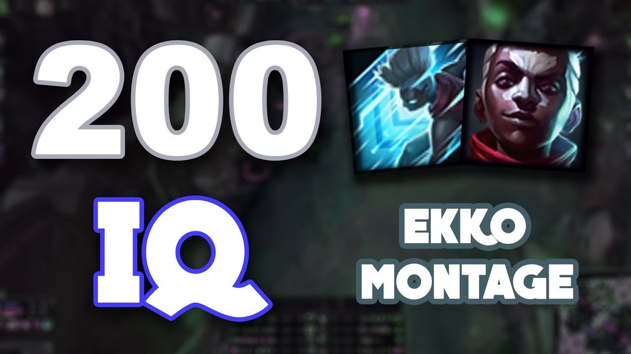 200IQ EKKO BEST MONTAGE 2019 League of Legends ( GLOBAL FUNNY )