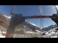 world record 1500m high snowkite flight