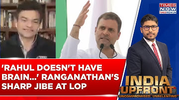 Anand Ranganathan Takes Jibe At Rahul Gandhi Over 