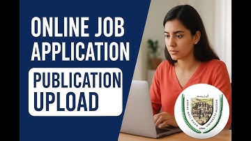 How to Upload Your Publications on a AWKUM Job Application Portal (Step-by-Step Guide)