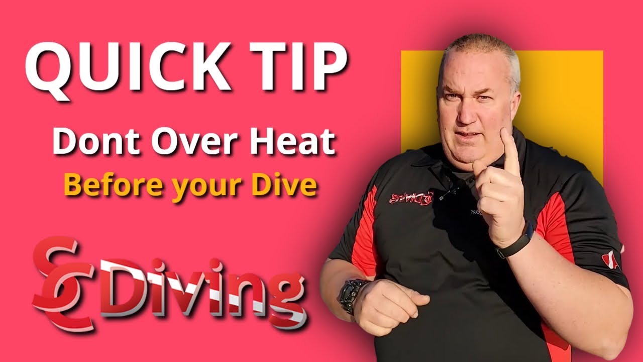 SCDiving | Quick Tip - How to not overhead before your dive