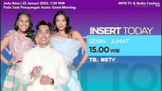 Trans TV Transvision - Jeda Iklan pada saat Good Morning | 25 Jan 2023, 7:39 WIB