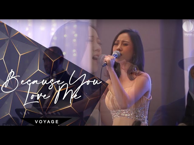 BECAUSE YOU LOVED ME - Voyage Entertainment class=