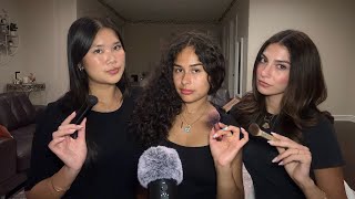 asmr : mean girls do ur makeup in class