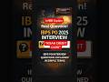 (Kisan Credit Card) IBPS PO Interview 2025 #ibpspo #currentaffairs #ibpspointerview