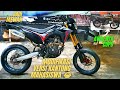 MODIFIKASI SUPERMOTO HONDA CRF 150 SIMPEL, MURAH, RAMAH KANTONG MAHASISWA / PELAJAR