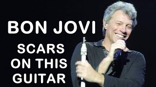 Video thumbnail of "BON JOVI - SCARS ON THIS GUITAR ( LIVE ) - NEW OCTOBER 2016"