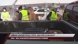 Urban League Food, Toys, and PPE Giveaway