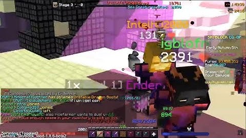 so this is streamer luck... | hypixel skyblock