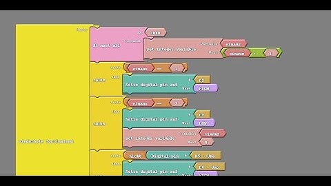 Ardublock ohne delay programmieren mit "at most all" Block