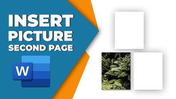 How to insert background image second page in word