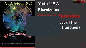 2024 Spring Section 3.7 Derivatives of the Logarithmic Functions Part 1