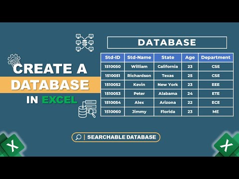 How To Create Database Design In Excel