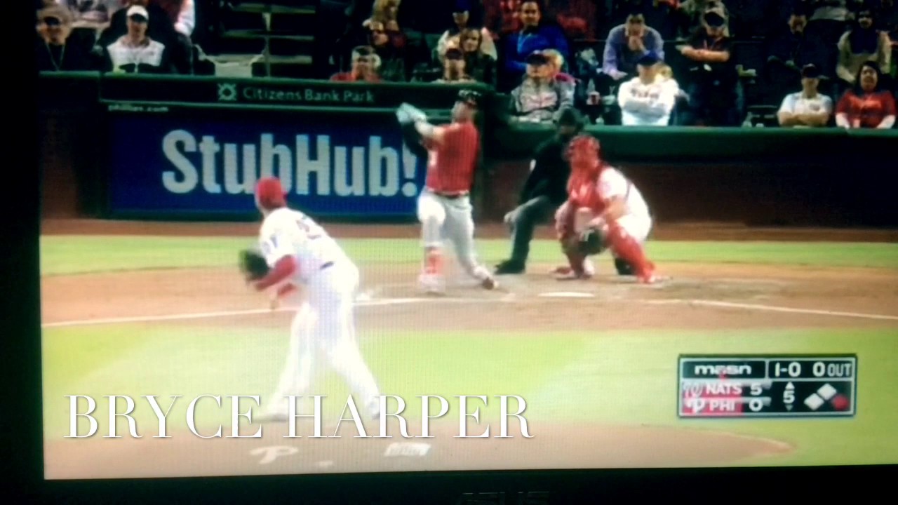 Bryce Harper Hall Of Fame Inductee 2017 Courtney H YouTube