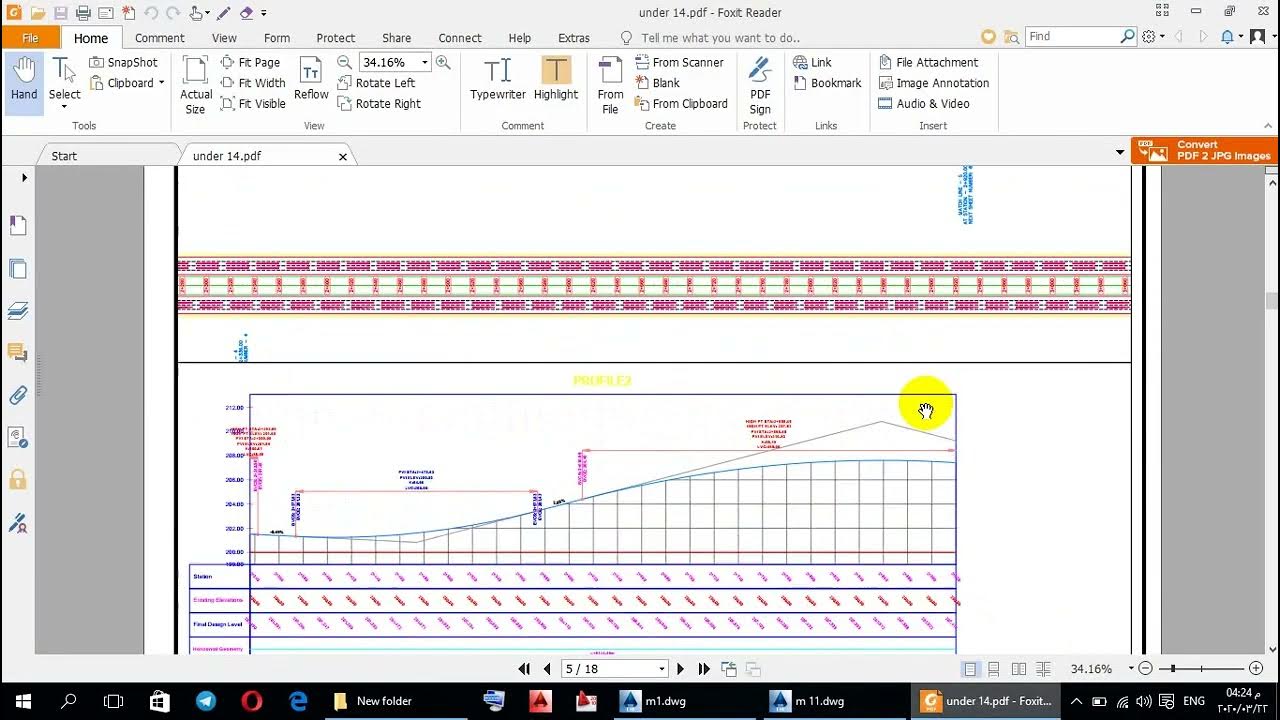 015 Civil 3D Plan & Profile Printing YouTube
