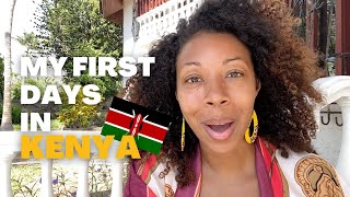 African American Woman's first days in Kenya!