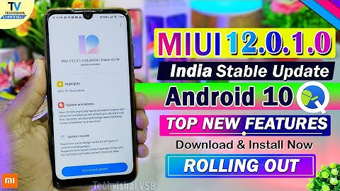 MIUI 12.0.1.0 India Stable Update Rolling Out For Redmi Devices | MIUI 12 India Update Release India