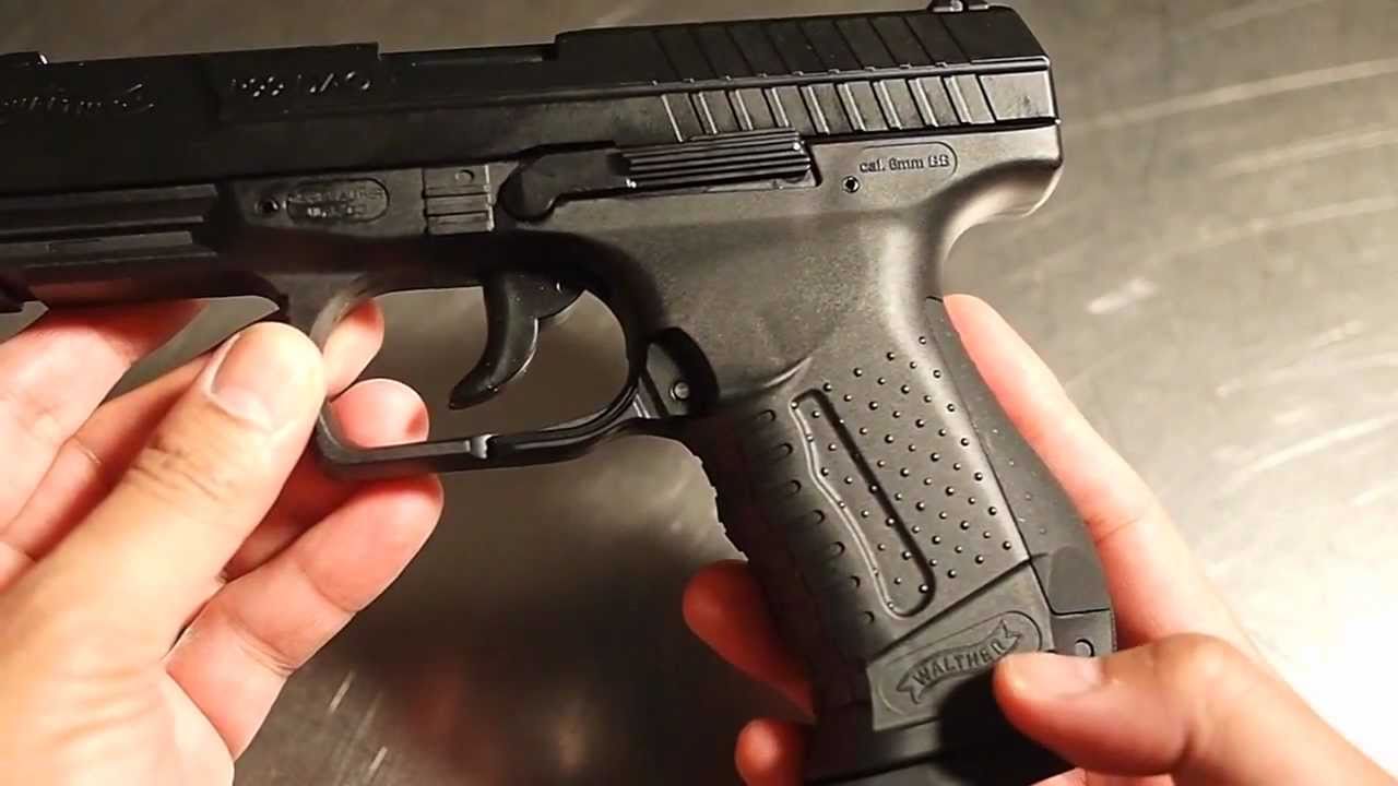 Umarex Walther P99 GBB Co2 review by Moondog - YouTube