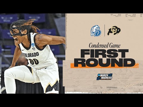 Colorado vs Drake – First Round NCAA tournament extended highlights