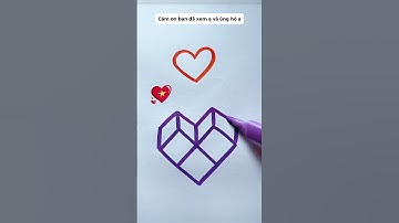 Vẽ Hình Trái Tim kiểu toán học ❤ #thienmink1 #vetranh #shorts #drawing #artist #traitim #fyp #foryo