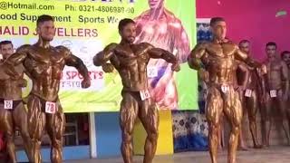 Mr pakistan 2018 | title fight winner | banaras khan