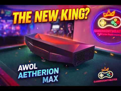 The Aetherion Max 4K Ultimate Projector by AWOL Vision...WOW!