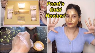 **New launch** Ponds gold beauty radiant golden glow illuminating day cream honest review/must watch