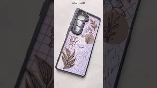DIY Phone Case | Aesthetic Phone Cover #diy #vintage #aesthetic #phonecase #cover #art #art #shorts