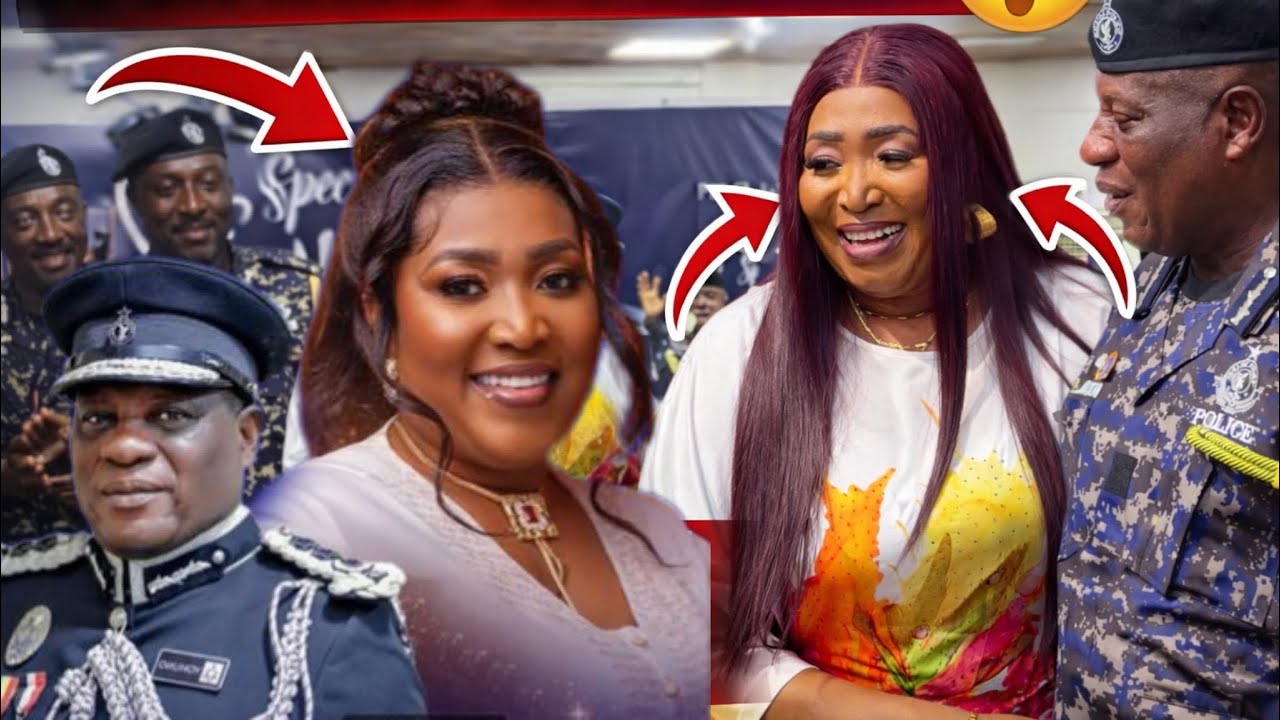 🇬🇭👮🏿‍♂️ Grace Ashly Leaves Ghana Police Speechless with a Powerful Tribute Song at GPHQ 🔥