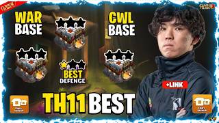 Top 10 Th11 War Base Link 2026, Th11 Anti 3 Star War Base, Th11 Cwl Base Clash Of Clans