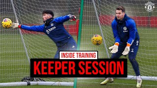 An Inside Look At Our Goalkeepers' Session 🧤 | INSIDE TRAINING
